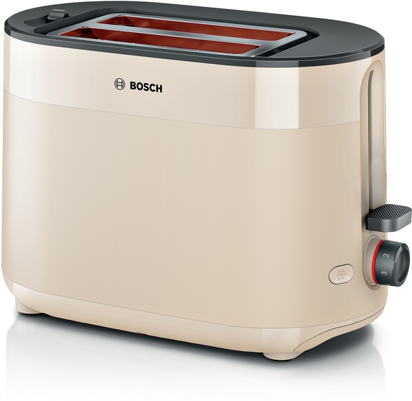Picture of Bosch TAT2M127GB, Compact toaster Cream