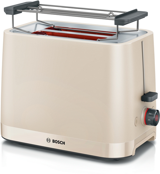 Picture of Bosch TAT3M127GB, Compact toaster Cream