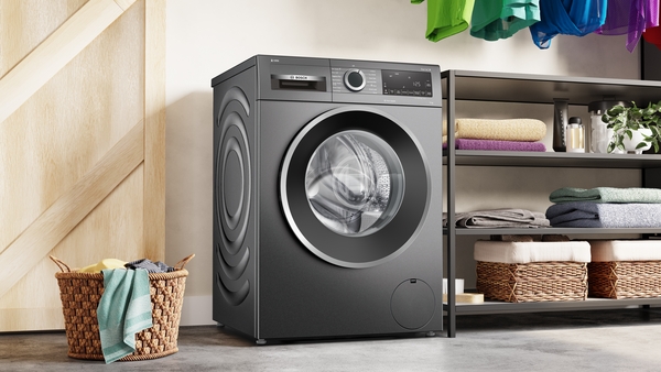 Picture of Bosch WGG244FRGB 9kg 1400 Spin Washing Machine in Cast Iron Grey