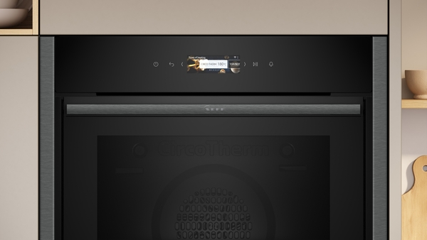 Picture of Neff B54CR31G0B 60cm Built In Single Electric Oven with Slide & Hide®