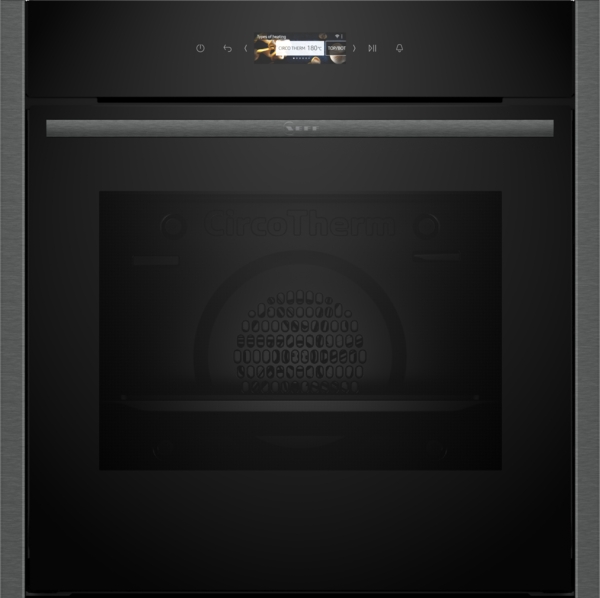 Picture of Neff B24CR31G0B 60cm Single Built In Electric Oven in Graphite