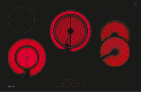 Picture of Neff T18FDH9L 80cm Electric Hob in Black