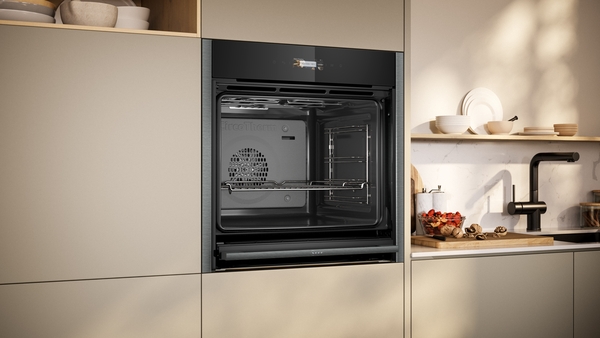 Picture of Neff B54CR31G0B 60cm Built In Single Electric Oven with Slide & Hide®