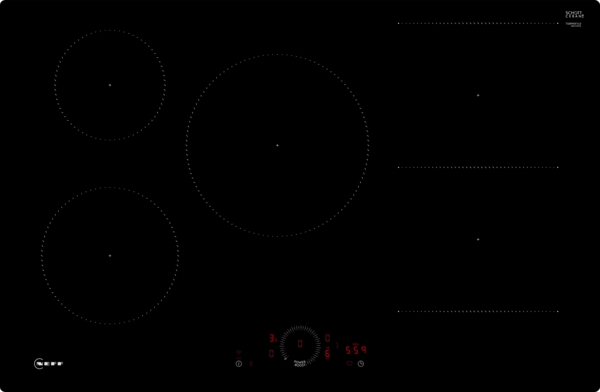 Picture of Neff T58PHW1L0 80cm Induction Hob in Black