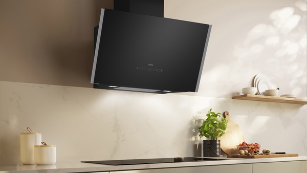 Picture of Neff D98IPT2S0B Wall-mounted cooker hood in Anthracite grey (discontinued)