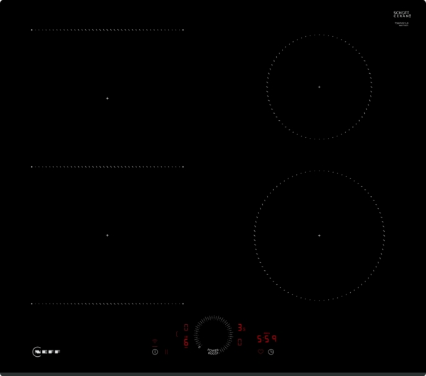 Picture of Neff T56FHS1L0 60cm Induction Hob in Black