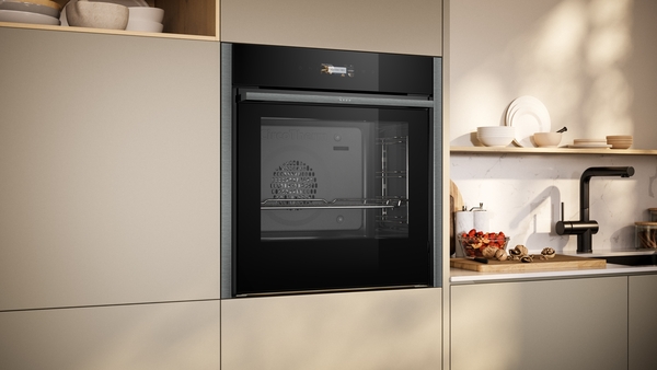 Picture of Neff B54CR31G0B 60cm Built In Single Electric Oven with Slide & Hide®