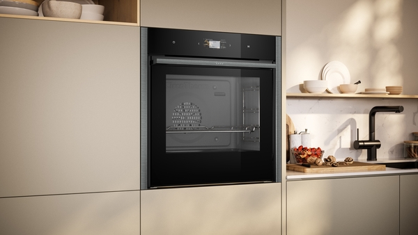 Picture of Neff B64CS51G0B Built In Single Electric Oven Graphite with Slide & Hide®