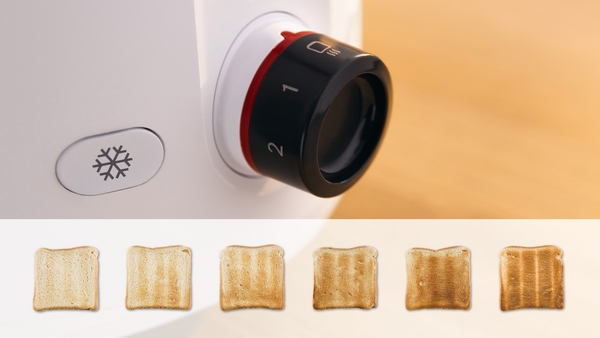 Picture of Bosch TAT2M121GB, Compact toaster White
