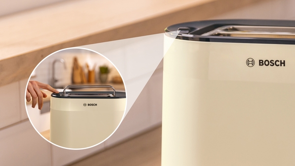 Picture of Bosch TAT2M127GB, Compact toaster Cream