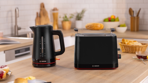 Picture of Bosch TAT3M123GB, Compact toaster Black