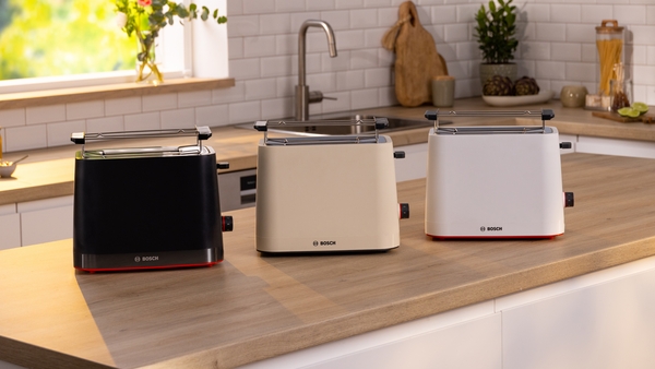 Picture of Bosch TAT3M127GB, Compact toaster Cream