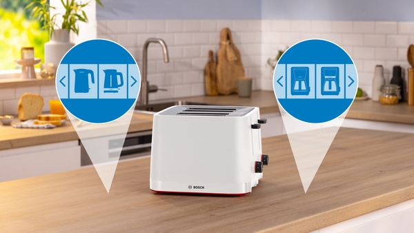 Picture of Bosch TAT3M141GB, Toaster White