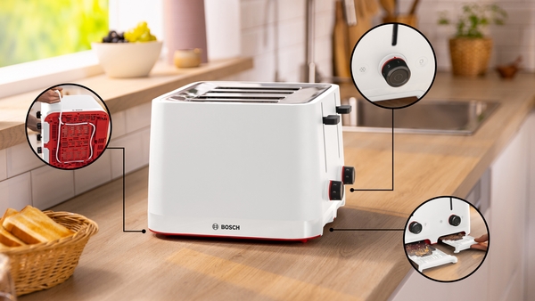 Picture of Bosch TAT3M141GB, Toaster White