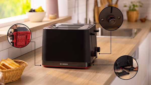Picture of Bosch TAT3M143GB, Toaster Black