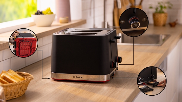 Picture of Bosch TAT4M243GB, Toaster Black