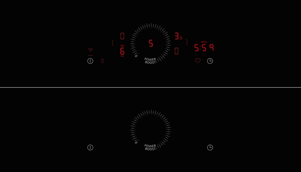 Picture of Neff V58NHQ4L0 80cm Induction Hob with Integrated Ventilation System in Black