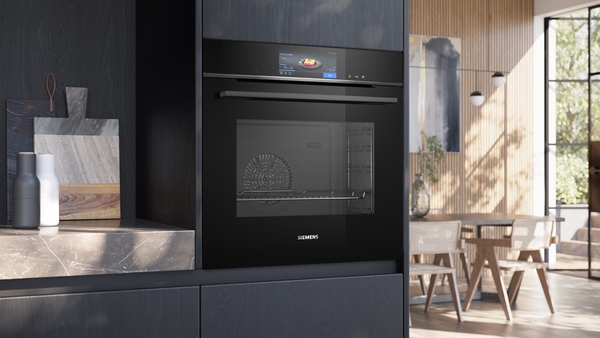 Picture of Siemens HS758G3B1B Built In Oven With Steam Function In Black