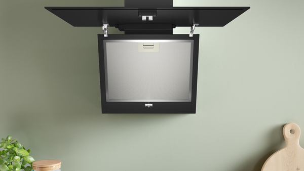 Picture of Bosch DWK85DK60B 80cm Wall-Mounted Cooker Hood in Black