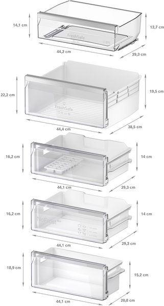 Picture of Neff KI7962FD0 Built In Fridge Freezer