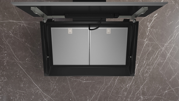 Picture of Siemens LC91KLT60B 90cm iQ700 Wall-mounted Cooker Hood in Black
