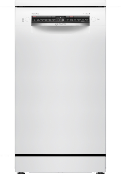 Picture of Bosch SPS4HMW49G Freestanding Dishwasher In White