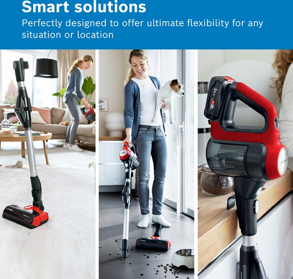 Picture of Bosch BCS71PETGB, Rechargeable vacuum cleaner Tornado red - Discontinued