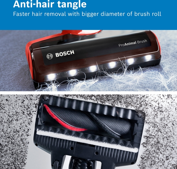 Picture of Bosch BCS71PETGB, Rechargeable vacuum cleaner Tornado red - Discontinued