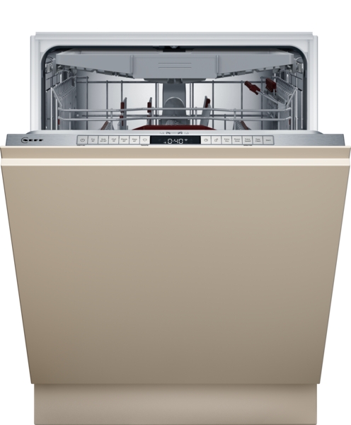 Picture of Neff S195HCX02G N50 Full Size Integrated Dishwasher with 14 Place Settings