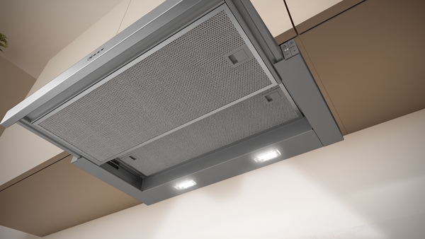 Picture of Neff D46ED22N1B 60cm Telescopic Cooker Hood in Silver metallic