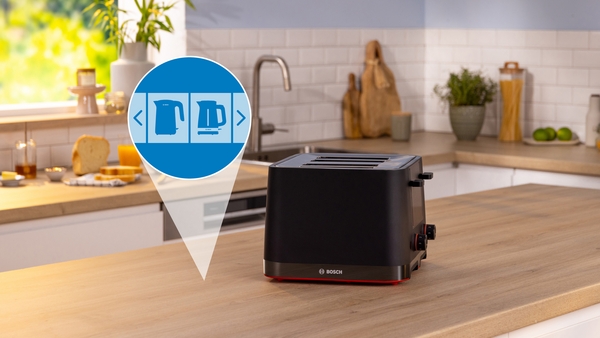 Picture of Bosch TAT3M143GB, Toaster Black