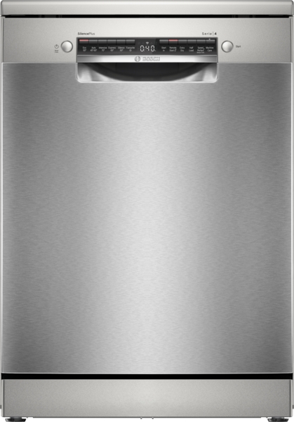 Picture of Bosch SMS4EKI06G Freestanding Dishwasher with 13 Place Settings in Silver Inox