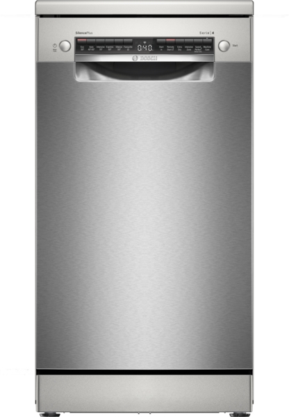 Picture of Bosch SPS4HMI49G 45cm Freestanding Dishwasher in Brushed Steel Anti-Fingerprint