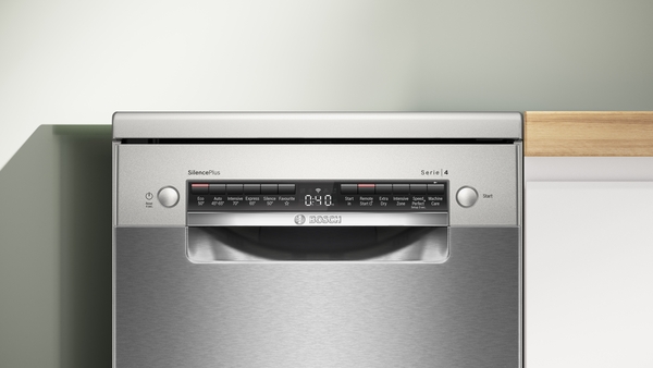 Picture of Bosch SPS4HMI49G 45cm Freestanding Dishwasher in Brushed Steel Anti-Fingerprint