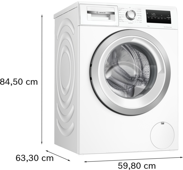 Picture of Bosch WAN28258GB 8kg 1400 Spin Washing Machine in White