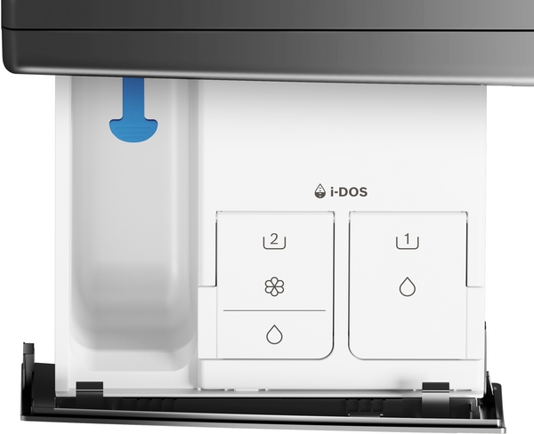 Picture of Bosch WNC254ARGB Series 8 10.5kg Wash 6kg Dry 1400 Spin Washer Dryer in Cast Iron Grey