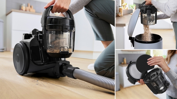 Picture of Bosch BGS05BA2GB, Bagless vacuum cleaner Black