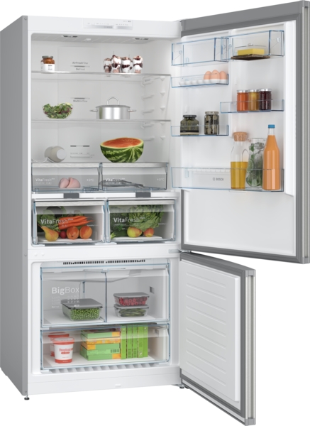 Picture of Bosch KGN86VIEA Freestanding Fridge Freezer In Inox-easyclean