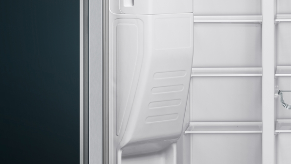 Picture of Siemens KA93GAIDP iQ500 American Style Side by Side Freestanding Fridge Freezer in Brushed Steel Anti-fingerprint