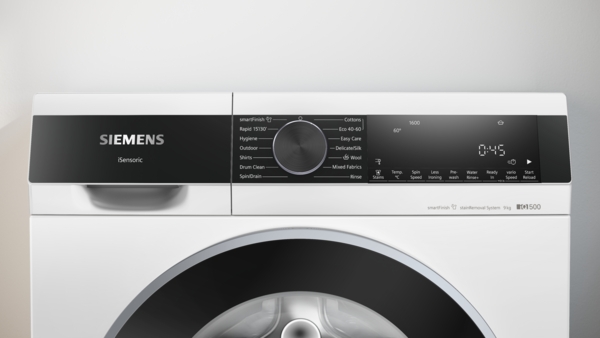 Picture of Siemens WG46G2Z1GB 9kg 1600 Spin Washing Machine in White