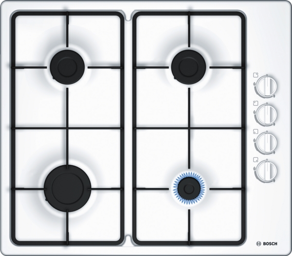 Picture of Bosch PBP6B2B60 Gas Hob In White