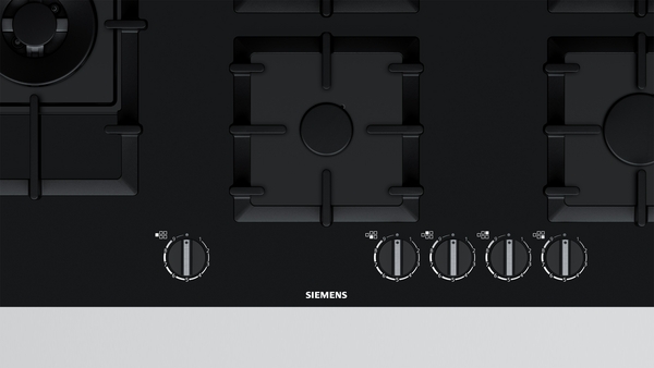 Picture of Siemens EP9A6SB90 90cm Gas on Glass Hob in Black