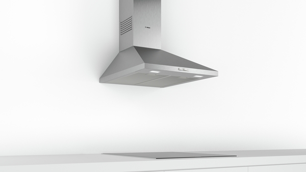 Picture of Bosch DWP64BC50B Series 2 60cm Wall-Mounted Cooker Hood in Stainless steel