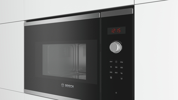 Picture of Bosch BFL523MS0B Series 4 Built-in Microwave Oven in Stainless Steel