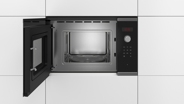 Picture of Bosch BFL523MS0B Series 4 Built-in Microwave Oven in Stainless Steel
