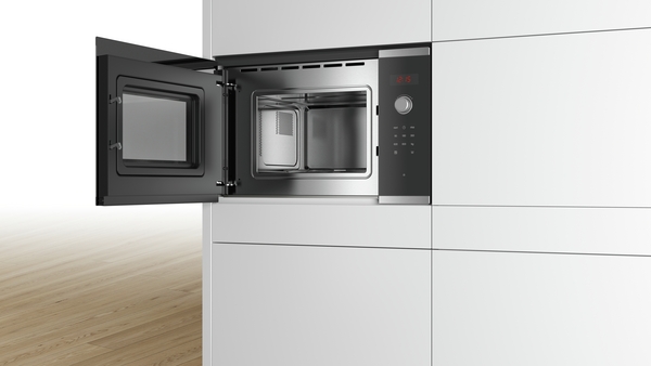 Picture of Bosch BFL523MS0B Series 4 Built-in Microwave Oven in Stainless Steel