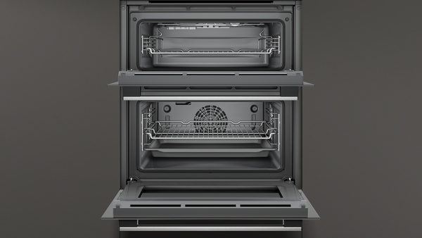 Picture of Neff J1GCC0AN0B Built-under Double Oven in Stainless Steel