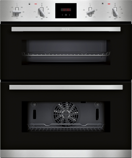 Picture of Neff J1GCC0AN0B Built-under Double Oven in Stainless Steel