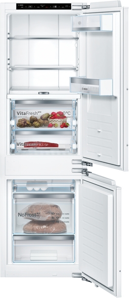 Picture of Bosch KIF86PFE0 Built in Fridge Freezer with VitaFresh pro