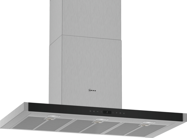 Picture of Neff D95BMP5N0B Wall-Mounted Cooker Hood in Stainless Steel